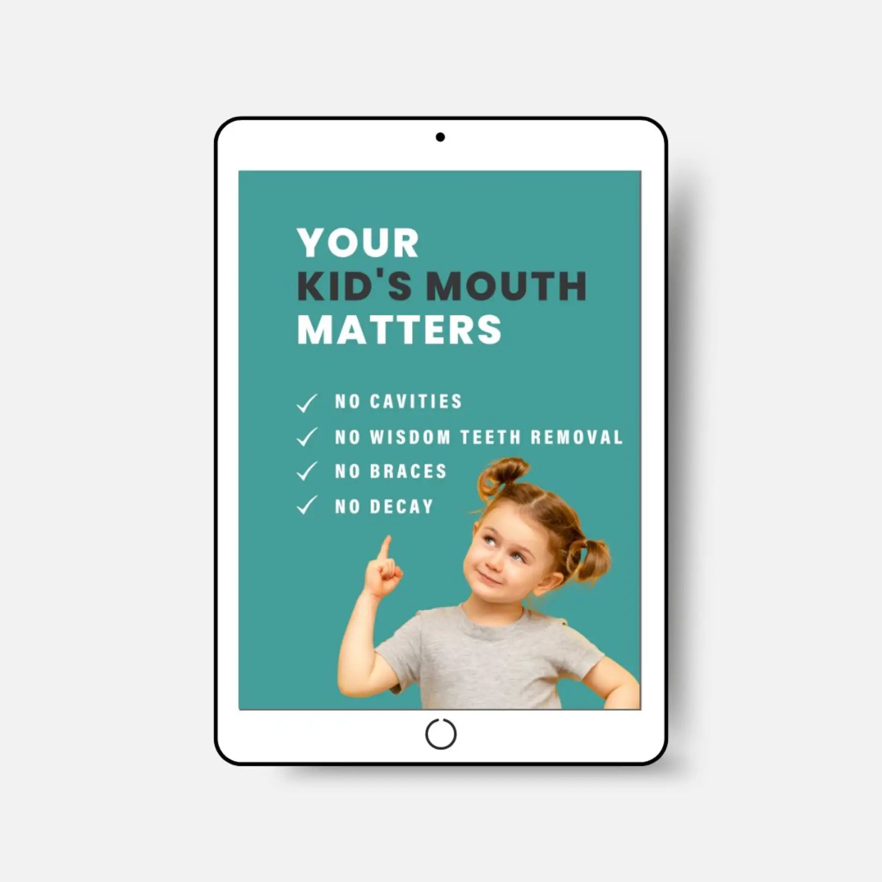 Your Kid's Mouth Matters Wonder e-book